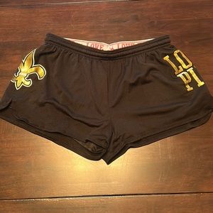 Women’s Pink with 5th and Ocean NFL Saints Shorts Size S